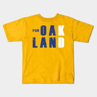 For Oakland/KD - NBA Golden State Warriors Kids T-Shirt